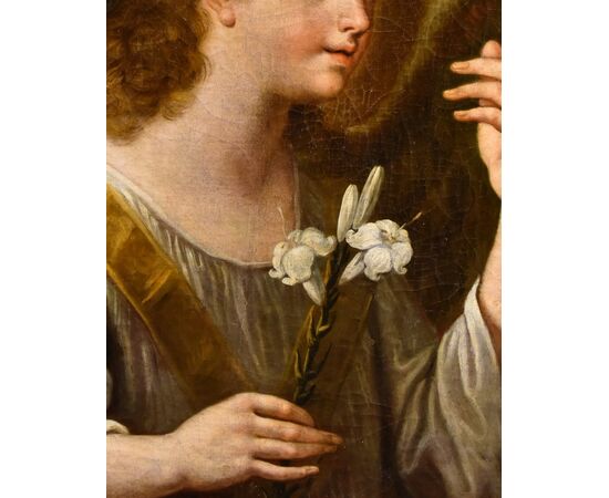 L’Angelo Annunciante, Carlo Maratta (Camerano, 1625 – Roma, 1713) Bottega