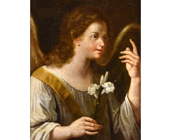 L’Angelo Annunciante, Carlo Maratta (Camerano, 1625 – Roma, 1713) Bottega