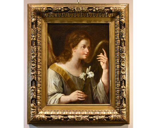 L’Angelo Annunciante, Carlo Maratta (Camerano, 1625 – Roma, 1713) Bottega