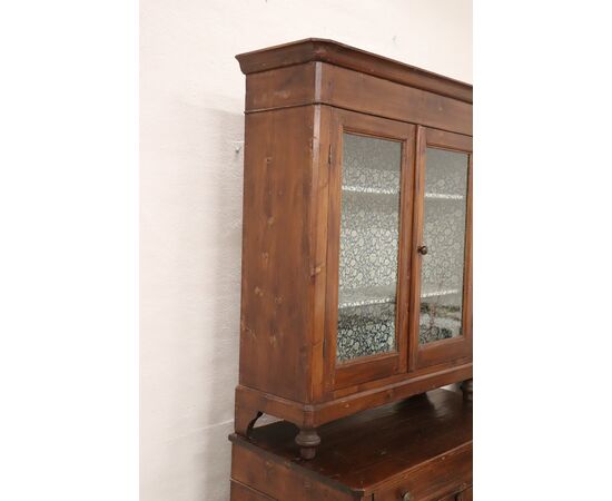 Antica credenza rustica in abete secolo XIX PREZZO TRATTABILE