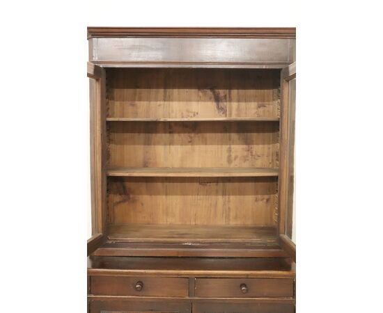 Antica credenza secolo XIX in noce impiallacciato PREZZO TRATTABILE