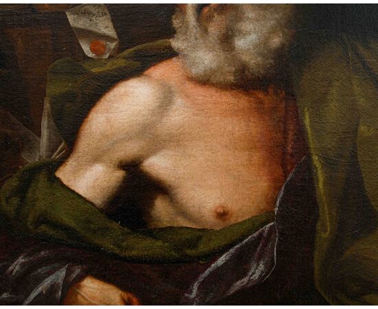 Scuola nordeuropea, seconda metà del XVII secolo, San Girolamo nello studio