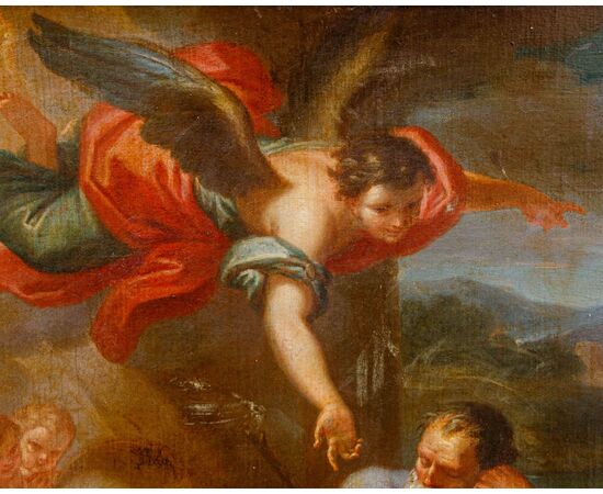 Paolo De Matteis (Piano Vetrale 1662 - Napoli 1728), attr., Sogno di Giuseppe