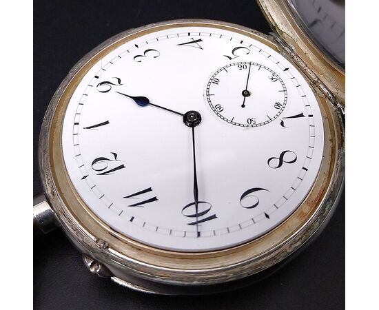 Orologio da tasca  ripetizione ore e quarti, Le Roy, Locle, 1900 circa.