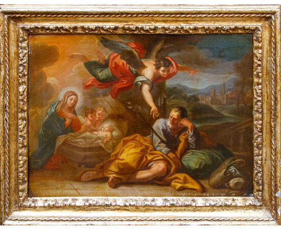 Paolo De Matteis (Piano Vetrale 1662 - Napoli 1728), attr., Sogno di Giuseppe