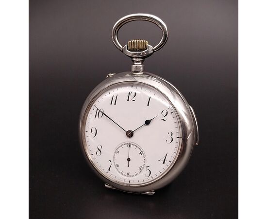 Orologio da tasca  ripetizione ore e quarti, Le Roy, Locle, 1900 circa.