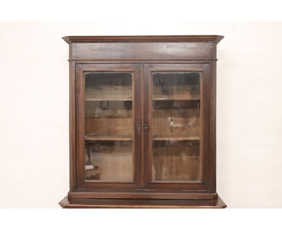Antica credenza secolo XIX in noce impiallacciato PREZZO TRATTABILE