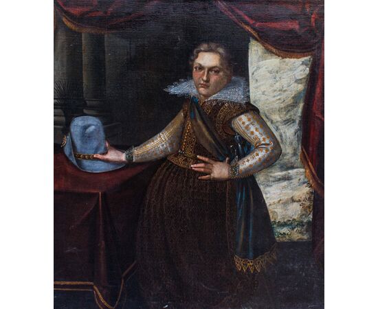 Francesco Zucco (circa 1575-1627),  Ritratto di gentildonna