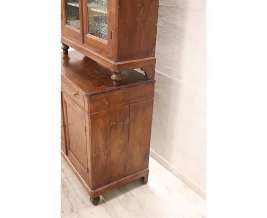 Antica credenza rustica in abete secolo XIX PREZZO TRATTABILE