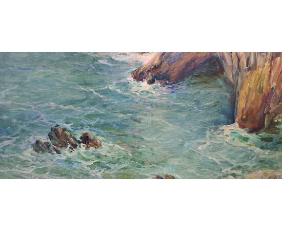 "GROTTA A TELLARO" - GIUSEPPE CASELLI - (1893 - 1976)