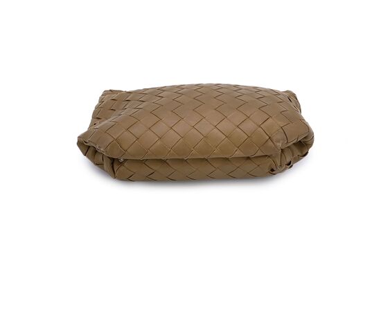 BOTTEGA VENETA Pochette in Pelle Col. Beige Pouch M