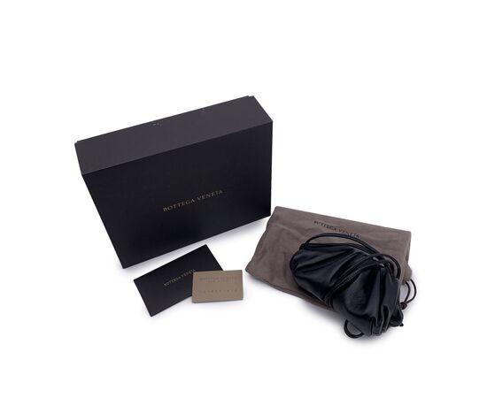 BOTTEGA VENETA Borsa a Tracolla in Pelle Col. Nero The Pouch S