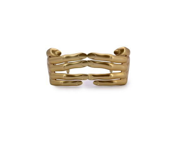 JEREMY SCOTT Occhiali da Sole in Plastica Col. Oro