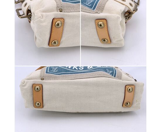 LOUIS VUITTON Borsa Shopper in Tela Col. Beige M