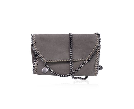 STELLA MCCARTNEY Borsa a Tracolla in Tela Col. Grigio Falabella S