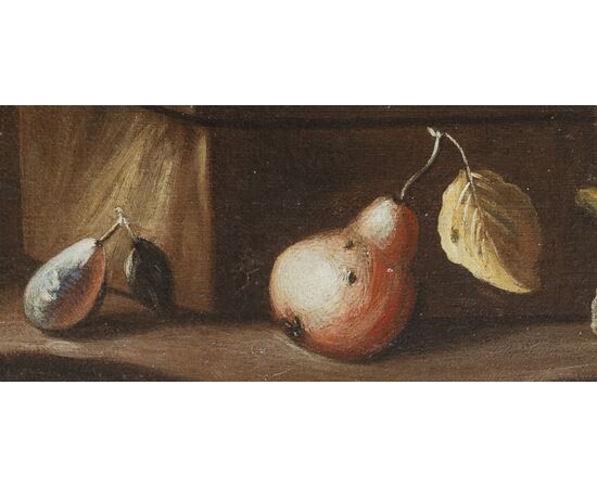 Scuola italiana (XVII) - Natura morta - olio su tela