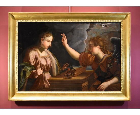 L'Annunciazione, Pieter de Witte (Bruges 1548 - Monaco 1628) Bottega