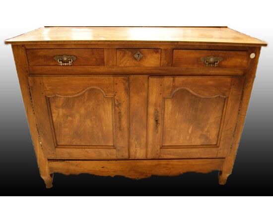 Antica credenza francese stile provenzale del 1800 in ciliegio