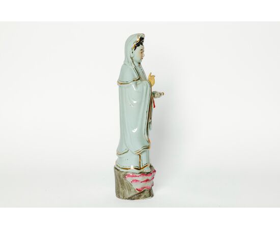 Divinità cinese - Porcellana - Cina - Dinastia Qing (1644-1911)