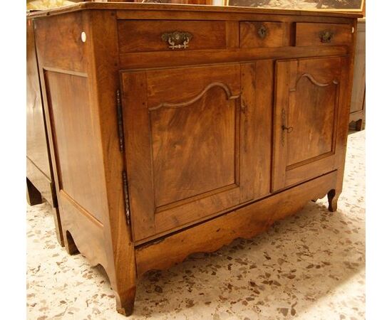 Antica credenza francese stile provenzale del 1800 in ciliegio