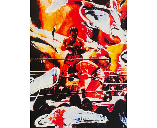 Lassù qualcuno mi ama - Mimmo Rotella (1918-2006)
