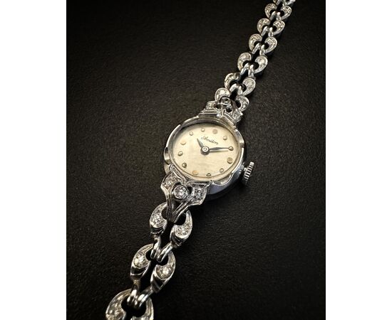 Orologio - bracciale  con  Diamanti