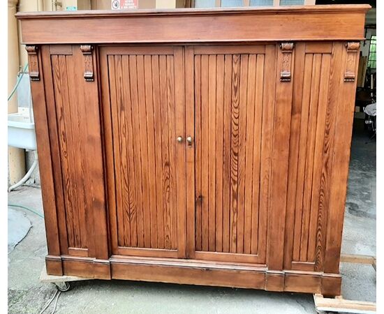 Credenza / Libreria ad ante scorrevoli