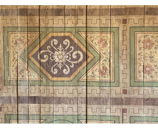 DARB240 - 45 mq di soffitto dipinto, epoca '6/'700