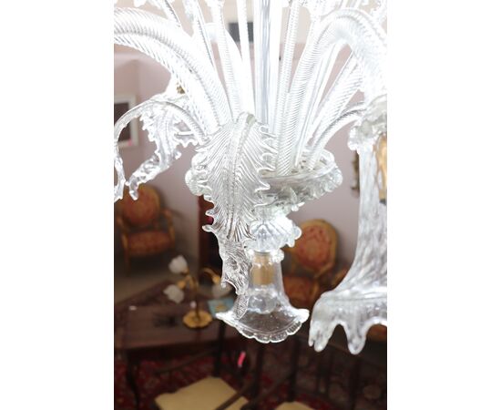 Lampadario in vetro di murano anni '80 circa PREZZO TRATTABILE