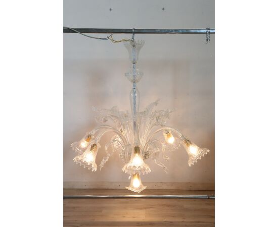 Lampadario in vetro di murano anni '80 circa PREZZO TRATTABILE