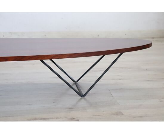 Grande tavolino da salotto ovale anni '60 PREZZO TRATTABILE