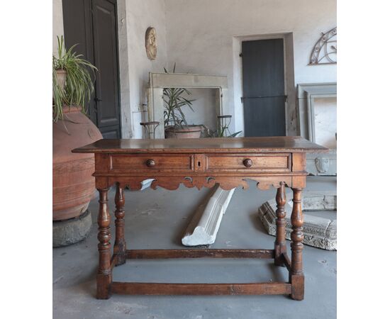 Tavolo-consolle a rocchetto, Toscana '600
