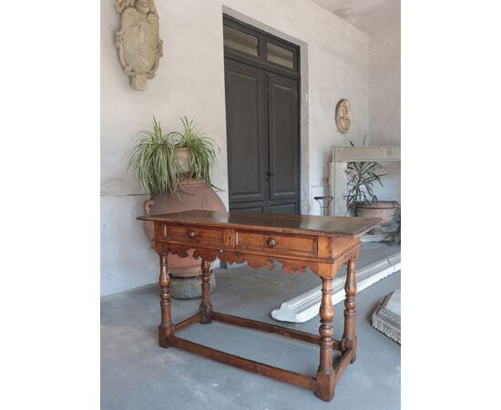 Tavolo-consolle a rocchetto, Toscana '600