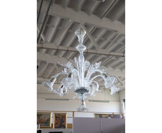 Lampadario in vetro di murano anni '80 circa PREZZO TRATTABILE