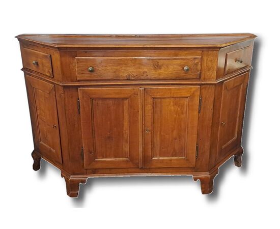 CREDENZA SCANTONATA IN CILIEGIO  – VENETO - FINE XVIII SEC