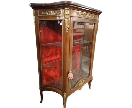 Vetrinetta francese Parigina del 1800 stile Transizione