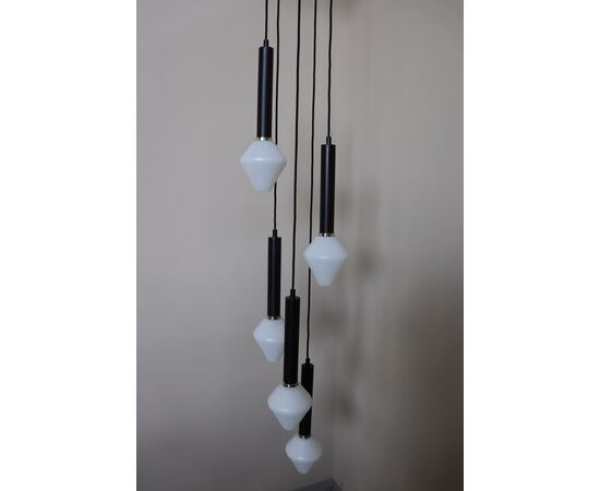 Lampadario design anni '60 modello a cascata PREZZO TRATTABILE