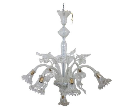 Lampadario in vetro di murano anni '80 circa PREZZO TRATTABILE