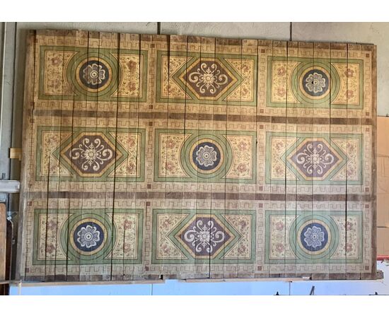 DARB240 - 45 mq di soffitto dipinto, epoca '6/'700