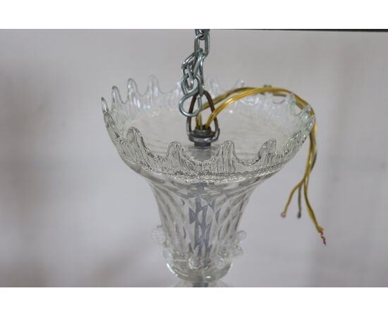Lampadario in vetro di murano anni '80 circa PREZZO TRATTABILE