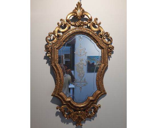 Venetian mirror from the mid-18th century     