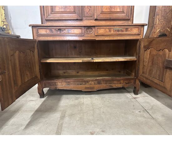 Credenza libreria Luigi XV . XVIII secolo
