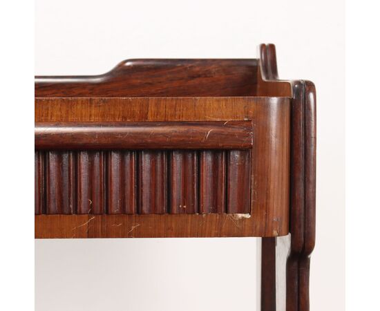 Consolle con Piano in Vetro Anni 60