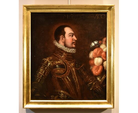Ritratto di cavaliere in armatura, Scuola Veneta degli inizi del XVII secolo