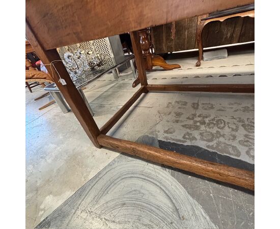 Antico tavolo sarto/ lavoro  toscano primi 800. Mis 200 x 94 . h 80  restaurato 