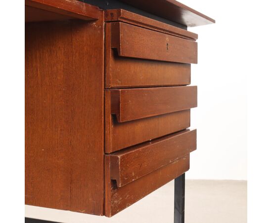 Scrivania in Teak Anni 60