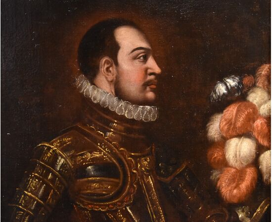 Ritratto di cavaliere in armatura, Scuola Veneta degli inizi del XVII secolo