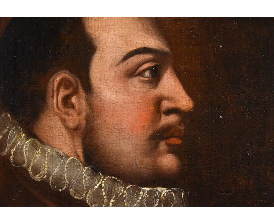 Ritratto di cavaliere in armatura, Scuola Veneta degli inizi del XVII secolo