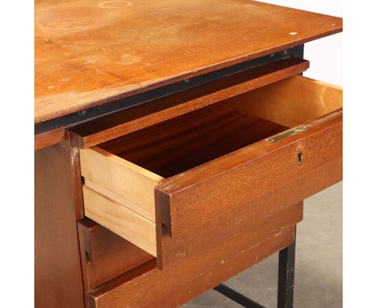 Scrivania in Teak Anni 60