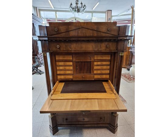 Secretaire Impero Biedermeier H165 125x60